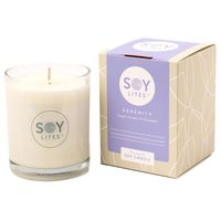Soylites Frosted Aromatherapy Candle - Serenity, 220ml